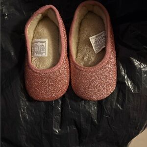 UGG Sparkly Pink Kids Slippers